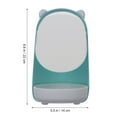 thumbnail image 2 of Miangastore Vanity Mirror Bear Shape Simple Chic Design 1Pack 8.7x5.5x5.1in, 2 of 9