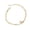 J, variant on Dainty Bracelets for Women Personalized Initial Bracelet Gold Plated Titanium Steel Letter Bracelet Dainty Titanium Steel Bracelet Delicate Disc Name Bracelet for Women Girls