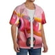 thumbnail image 2 of Fotbe Colorful Cartoon Biplane Camisa Estampada de Manga Corta para Hombre, Casual de Verano, Estilo Playero, Sin Arrugas-Medium, 2 of 5