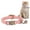 Pink, variant on Vintage Style Leather Breakaway Cat Collar - Cute Cat Collar Adjustable, Durable, Retro Bell - Suitable for All Types of Cats and Small Dogs(Black）