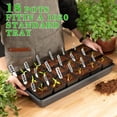thumbnail image 4 of Square Nursery Pots 3.3 Inches Flexible Plastic Seedling Pots Square Pots for Plants, Succulent, Flower, Pack of 60, with 60 PCS Plant Labels, 4 of 4