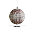 thumbnail image 3 of Konghyp Christmas Foam Ornaments, Festive Hanging Decorations, Vibrant Christmas Tree Pendants, Exquisite Decorative Balls, Seasonal Holiday Decor, 3 of 6