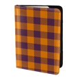 thumbnail image 2 of Pofeuu Fall Buffalo Plaid Print Travel Document Organizer Passport Holder Men Women for Family (6.5 in x 4.5 in),Wallet Holder Credit Card Clutch Bag Case, 2 of 5