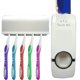 thumbnail image 5 of Juego De Accesorios De Baño: Soporte Para Cepillos De Dientes, Dispensador Automático De Pasta De Dientes, Soporte Para Cepillos De Dientes, Estante De Pared, Juego De Utensilios De Baño, 5 of 7