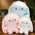thumbnail image 5 of Conejo de peluche de 35-45cm para niños, juguete suave de encaje, almohada, muñeca, regalos de cumpleaños, 5 of 5