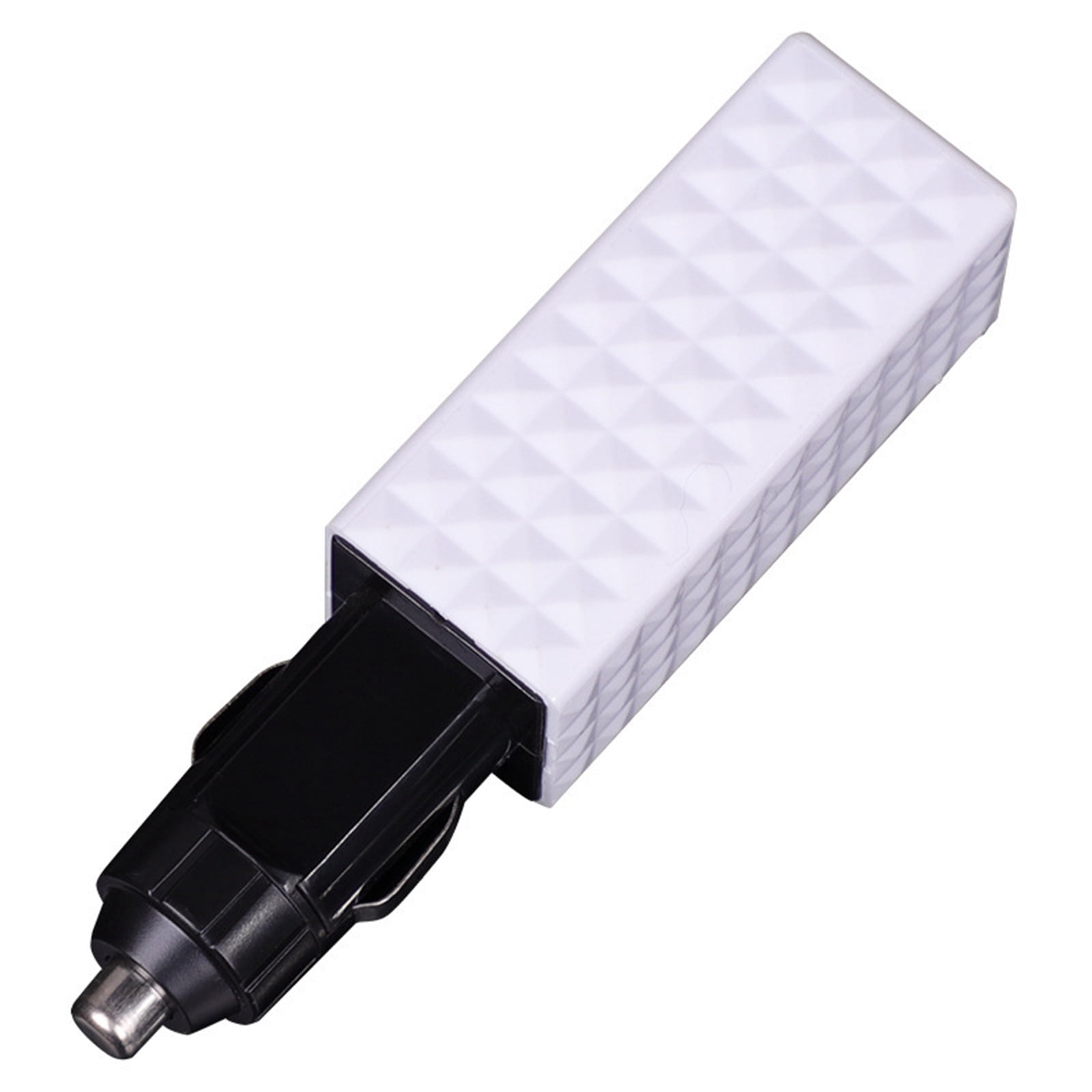 Latrodar Car Purifier Plug-in Car Freshener Gadgets Ionic Car Deodorizer Removes & Pet & Food Odor White Durable
