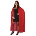 thumbnail image 2 of Costumes For All Occasions FW9159WT Cape 74 Inch Hooded White, 2 of 3