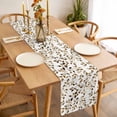 thumbnail image 3 of Gray Eucalyptus Leaves Table Runner - 36 Inch Long, Kitchen Dining Table Runner Dresser Scarves, Summer Botanical Watercolor Retro Farmhouse Decor for Coffee Tables Wedding Party Banquet, 3 of 8