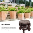 thumbnail image 4 of LEEYNEER Wood Plant Stand Wooden Potted Plant Riser Flowerpot Holder Home Flower Plant Riser, 4 of 10