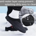 thumbnail image 6 of Cyiecw Winter Warm Cotton Slippers Wide House Slippers for Memory Foam Flat with Anti-slip Sole Comfortable Fluff Bedroom Slippers, 6 of 7
