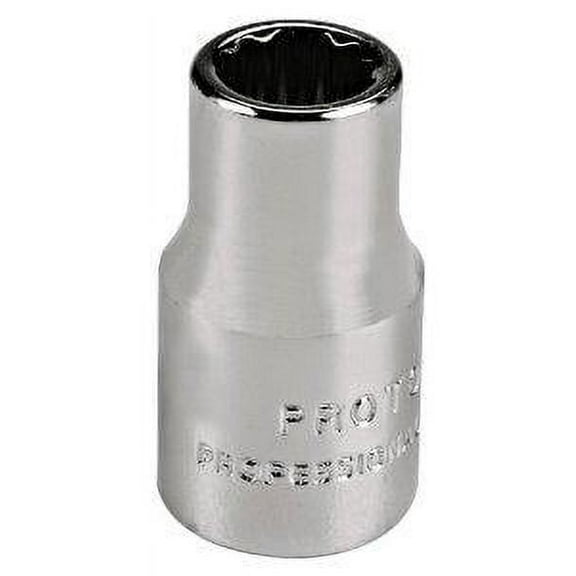Proto Torqueplus Metric Socket 1/4", 1/4" Drive, 7 mm, 12 Point, EA (577-4707TM)