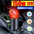 thumbnail image 2 of Thinson Portable Car Heater Car Defroste Fast Heating and Cooling Fan Mini Automobile Windscreen Fan 150W 12V Windshield De-Icers Cars Defogger Type 2, 2 of 9