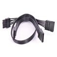 thumbnail image 3 of 5 Pin To 3 SATA Hard Drive HDD Power Cable Only for, 3 of 5