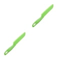 thumbnail image 2 of Kearding Juegos de cocina para niños Ensalada real Lechuga Bordes dentados Platos cómodos Asas ergonómicas Accesorios culinarios verde verde 2piezas, 2 of 6