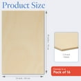 thumbnail image 2 of Baltic Birch Plywood 24 x 36 x 1/8 Inch - 3 mm Craft Wood, Pack of 16  B/BB Grade, Stronger Than Basswood Sheets or Balsa Wood, Perfect for Laser, CNC Cutting, Wood Burning, by Woodpeckers, 2 of 5