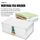 thumbnail image 2 of Iron Sheet Tool Box Household Tool Storage Case Document Box Tool Storage Box Home, 2 of 4