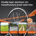 thumbnail image 2 of LETHIME Wheelchairs for Adults, Desk-Length Arms, 17.7”W Seat, 24.25-Ib Lightweight Foldable, Dual brake Design, Swing Away Footrests, Self-propelled Big 20-inch Rear Wheels Suitable for All Terrain, 2 of 8