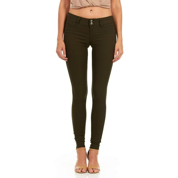 YDX Cover Girl Denim Hyper Stretch Skinny Jeans Colorful Junior/Plus