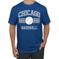 thumbnail image 1 of Wild Bobby City of Chicago CHI American Baseball Fantasy Fan Sports Men's T-Shirt, Royal, Small, 1 of 6