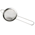 thumbnail image 4 of Colador de cóctel de malla fina Macarena de acero inoxidable plateado, 4 of 8