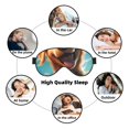thumbnail image 7 of Cauagu Blue Sky Cute Dog Print Sleep Eye Mask, Blindfold Eye Sleep Shade Cover with Elastic Strap/Headband Eye Cover Eyeshade for Night Sleeping/Travel Nap, 7 of 7