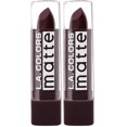 thumbnail image 1 of Lápiz labial L.A. COLORS Matte Lip Color Maroon CML552 (paquete de 2), 1 of 1