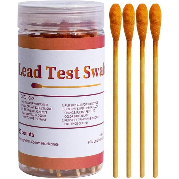 30Pcs Test Swabs 60 Second Result Sensitive Rapid Home Testing Swabs For Metal Toy Dishes Jewelry