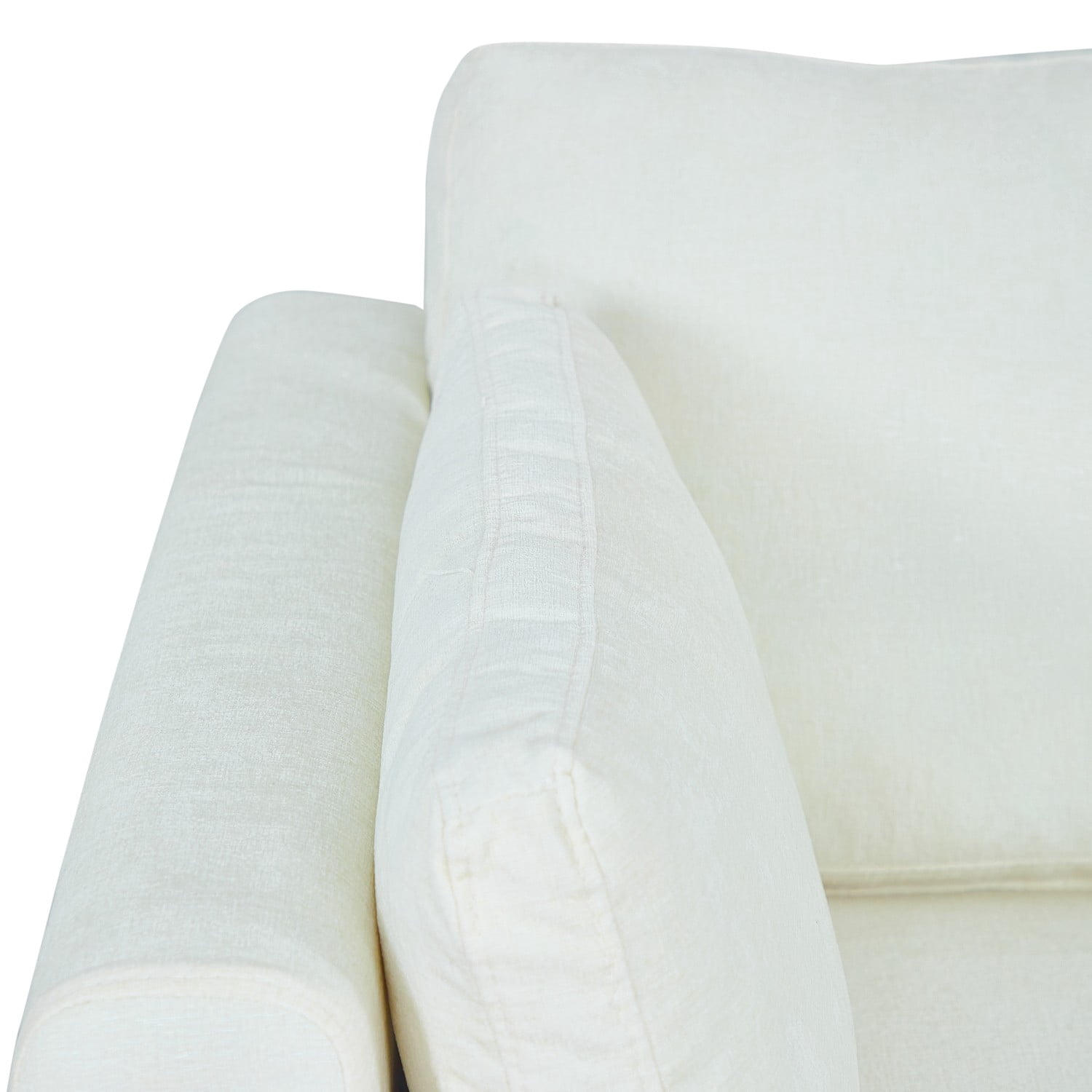 Gewnee Modular Sectional Sofa Cloud Couch, Chenille L Shaped Oversized Sofa with Convertible Upholstered Couches With Ottoman for Living Room