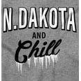 thumbnail image 2 of North Dakota Funny Midwest Winter ND Hoodie Sweatshirt Women Men Brisco Brands M, 2 of 6