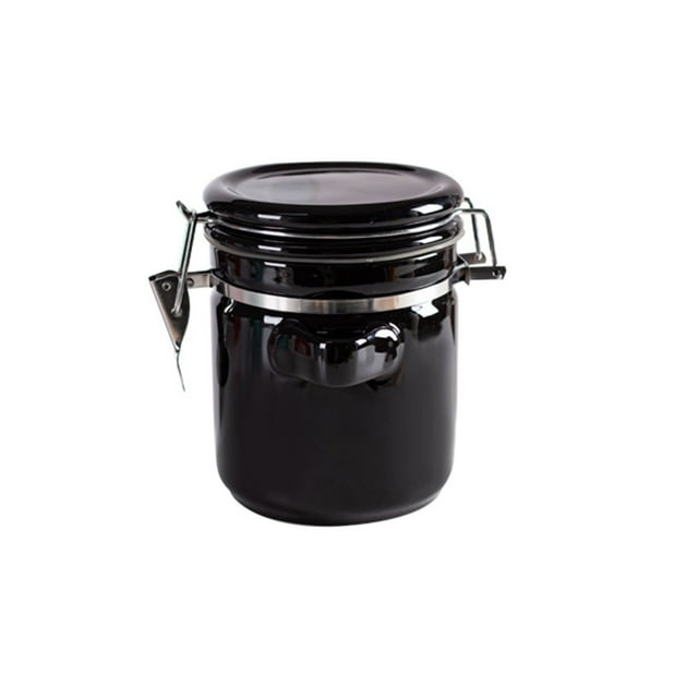 CHUANK Coffee Canisters With Airtight Lids Ceramic Containers With Lids Cookie Jars With Lids Airtight Decorative-blue-650ml/23oz