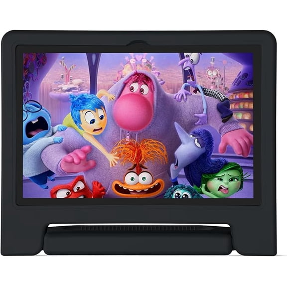 Easyonlife Kids Tablet 10.1" 64GB Android 14 Tablet for Kids Ages 3-12 with WiFi, Google Kids Space Parental Control APP Children Tablets with Case Black