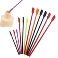 thumbnail image 1 of D-GROEE 4Pcs Lengthen Mini Spatula Silicone Small for Makeup Spatula- Thin Jar Spatula, for Thin Jar/Kitchen Bottles/Cosmetic Bottles 4Pack, 1 of 6