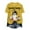 A04-Yellow, variant on guuuGxd Womens Halloween Tshirt Fall Tee Shirt Funny Graphic Clothes Halloween Shirt for Women Grey,M