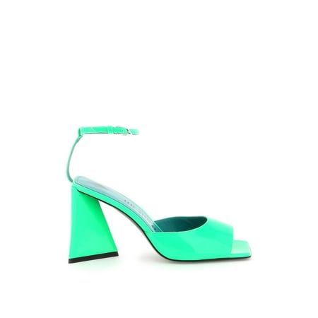 

The attico piper patent faux leather sandals