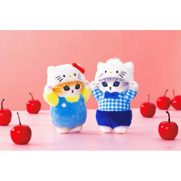 Shark Cat Sanrio Plush Doll Pendant Little Twin Star Pom Pom