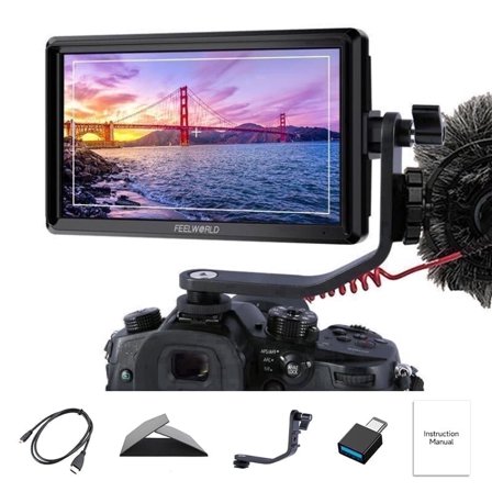 FEELWORLD FW568 V3 6 inch DSLR Camera Field Monitor