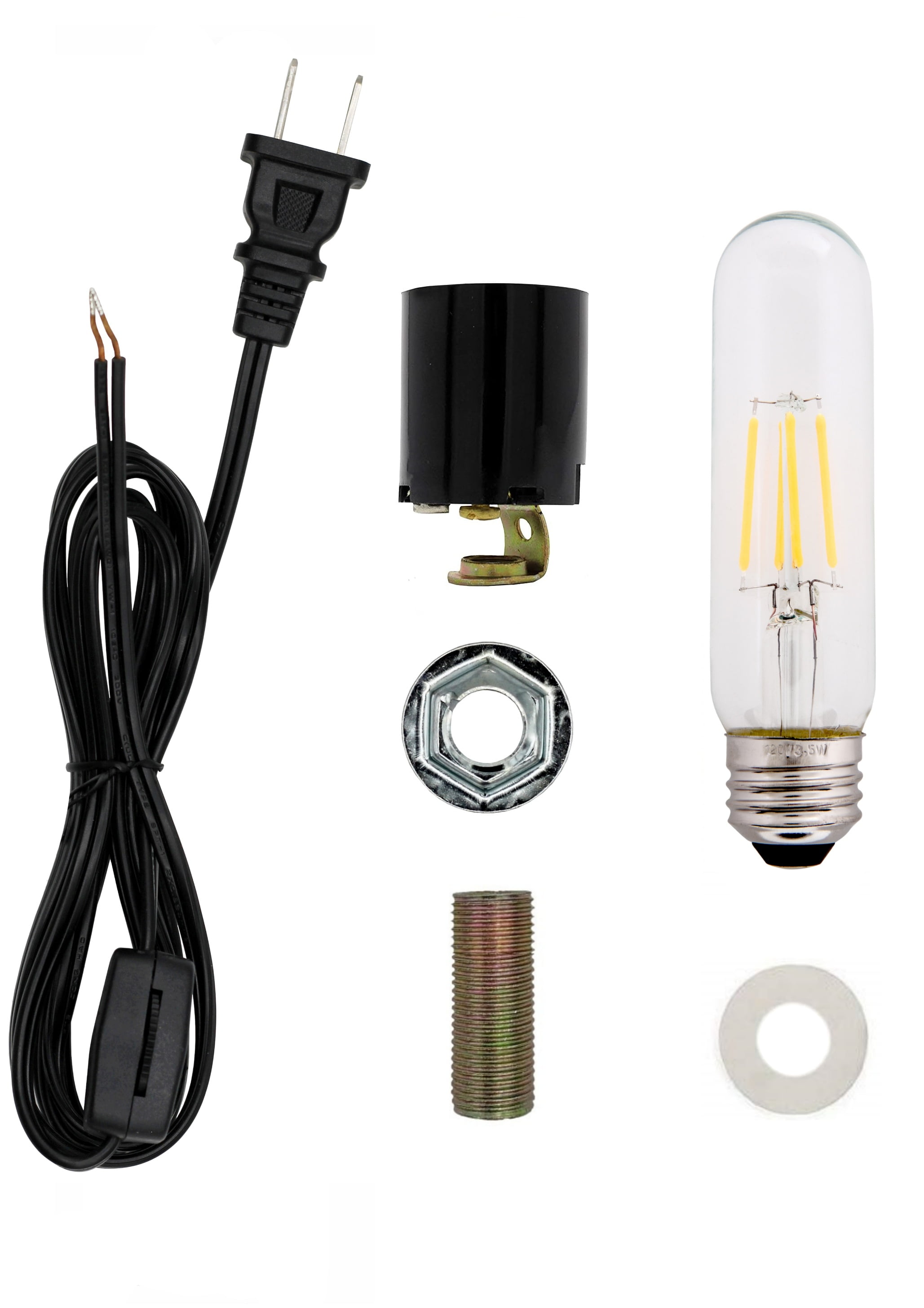 Large Ceramic Christmas Tree Wiring Kit with 3.5 watt LED Bulb