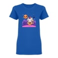 thumbnail image 2 of Cute Unicorn Halloween Outfit Shaped T-Shirt Women -Image by Shutterstock, Female Small, 2 of 4