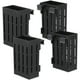 thumbnail image 3 of Organizador de almacenamiento de herramientas, caja de herramientas, estuche de plástico portátil para manualidades y herramientas, estuche rígido multiusos resistente a impactos con agarre cómodo., 3 of 6
