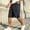 (Casual 129)Black, variant on Mens Big & Tall Shorts Summer Breeches Solid Color Sports Elastic Waist Drawstring Pocket Fashion Casual Short Pants Plus Size