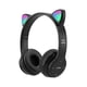 thumbnail image 2 of Auriculares Infantiles, Plegables, Bluetooth 5.0, Orejas de Gato con Luces LED, 2 of 3
