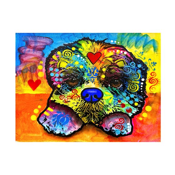 Canvas Wall Art - Dean Russo- Exclusive 'Lazy' Wall Art for Living Room, Bedroom, or Office Décor by Trademark Fine Art - 19 x 14 Inches