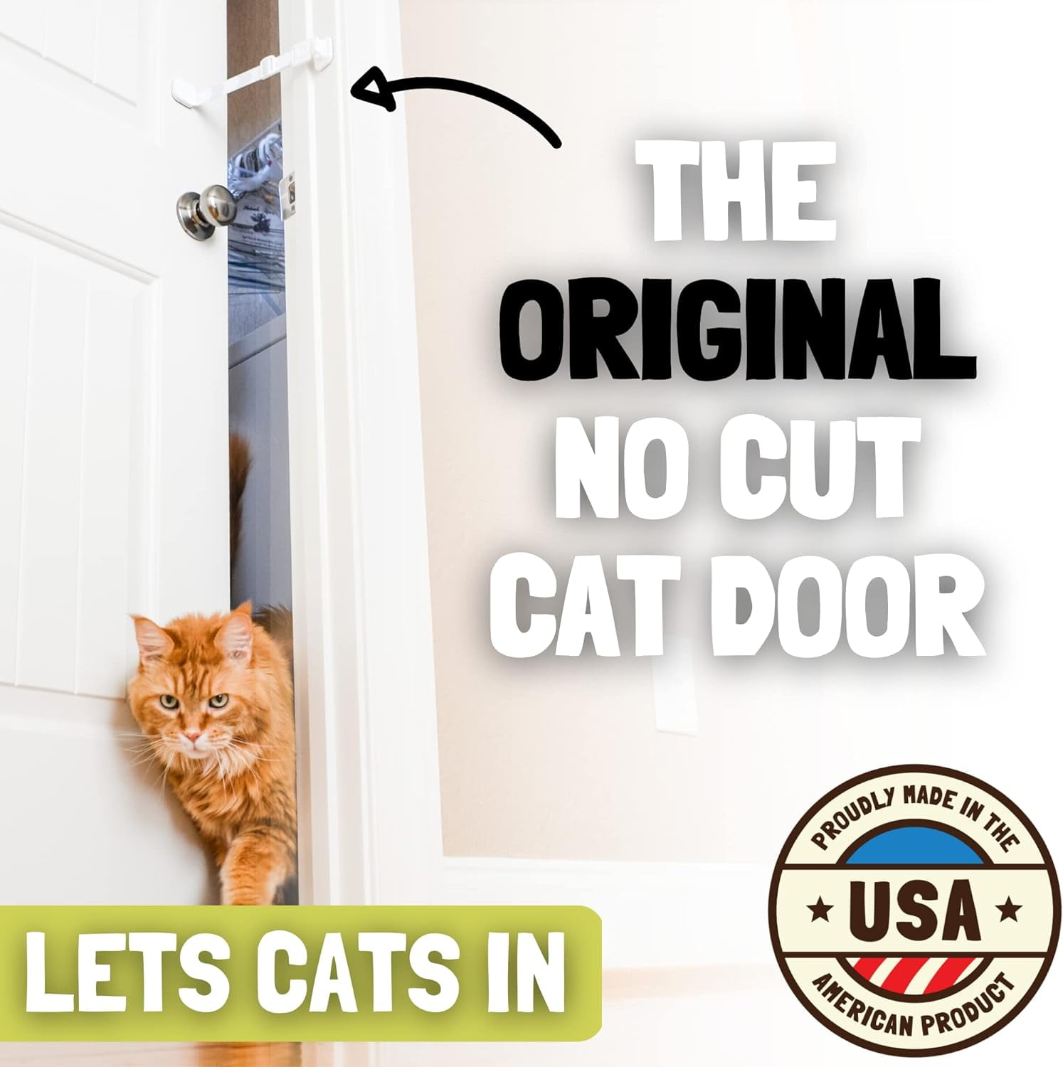 Adjustable Door Strap, Door Locks for Kids Safety & Cat Door Latch – Inaya