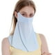 thumbnail image 1 of Ganfancp Ice Silk Sunscreen Mask Máscara de La Cara de Las Mujeres Tridimensional Delgada Transpirable En Verano Rebajas Hoy Liquidación 1 Máscara, 1 of 3