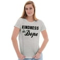 thumbnail image 3 of Kindness is Dope Christian Urban Womens Slim Fit Graphic Tee Brisco Brands M, 3 of 5