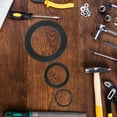 thumbnail image 1 of HOOWIFFY 6Pcs Flat Rubber Washers for Hose and Tap Sealing in DIY Projects, 1 of 8