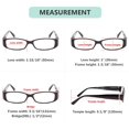 thumbnail image 3 of Eyekepper 5-Pack Spring Temple Readers Include Reading Glasses Computer Glasses with Genuine Austrian Crystals Women, 3 of 8