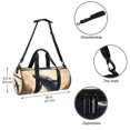thumbnail image 5 of Whale Travel Tote Yoga Bag Sports Bag Luggage Bag with Interior Zipper Pocket, Large Capacity - 17.7 inches, 5 of 6