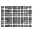 thumbnail image 2 of vidaXL Pallet Sofa Cushions 7 pcs Grey Check Pattern, 2 of 5
