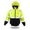 thumbnail image 1 of Boss Manufacturing Veste Bomber en Polyester Doublée 257055&44; Jaune - Extra Large, 1 of 1